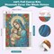 Virgin Mary 5D Diamond Painting Kit – DIY Stained Glass Jesus Art for Adults, 12x16 in, Round Full Drill Gem Art for Home Wall Decor